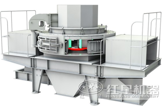 VSI破碎制砂機(jī)原理圖