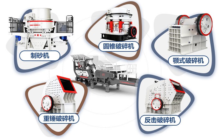 流動(dòng)石子機(jī)種類齊全