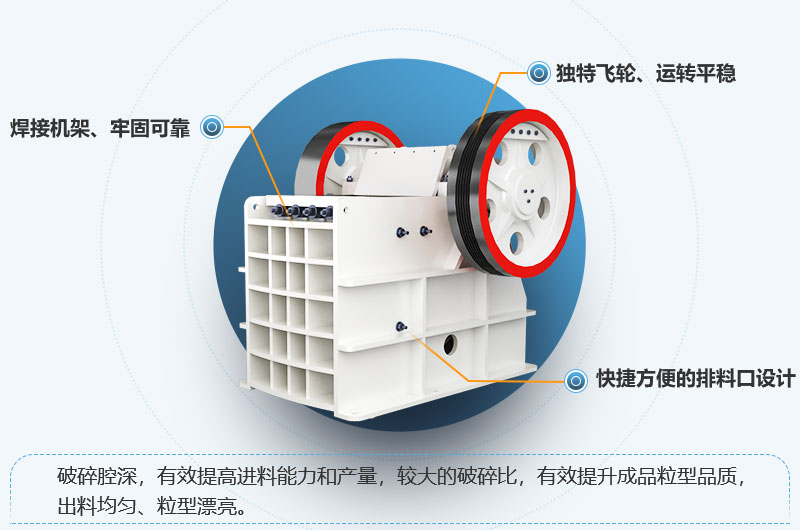 顎式破碎機(jī)優(yōu)勢(shì)